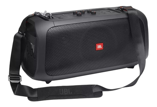 Parlante JBL PartyBox On-The-Go portátil con bluetooth waterproof black 100V/240V