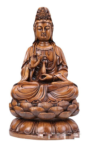 Casa Fortuna-feng Shui - Adorno Kuan Yin Yl821- 24x21x39 Cms