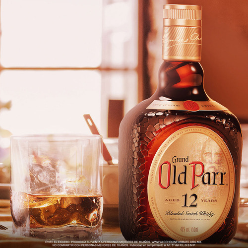 Whisky Old Parr 12 Años Blended Scotch 750 Ml
