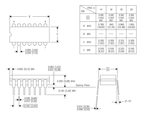 6 Pcs Uln2003 Uln2003a Matrices De Transistores De De Alto Y
