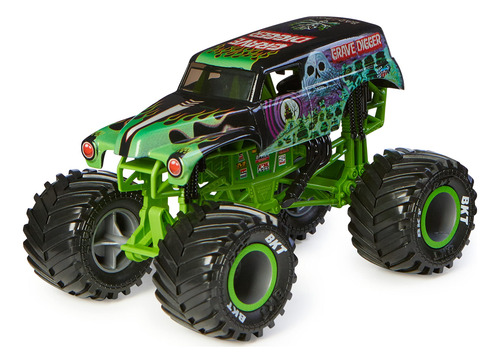 Excavadora De Tumbas Monster Jam De Monster Truck Fundida A