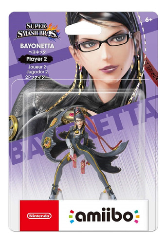 Super Smash Bros Bayonetta Player 2 Amiibo Nuevo Nextgames