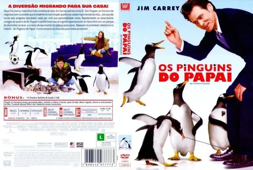 Os Pinguins Do Papai Dvd Original Novo Lacrado | MercadoLivre