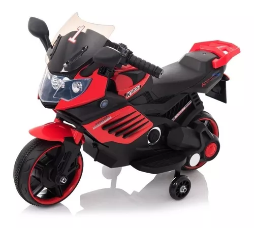 Mini Moto Elétrica Infantil Motorizado Brinquedo Criança Red