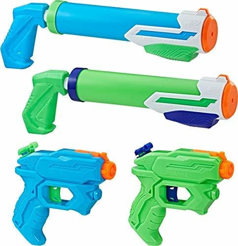 Supersoaker Super Soaker Floodtastic Paquete De 4