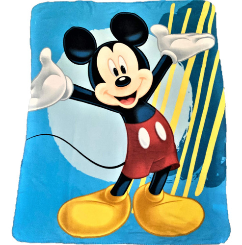 Disney Mickey Mouse Bam Con Figuras De Cómic Rosas Y Azules