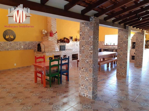 Imagem 27 de 30 de Linda Chácara Com 3 Dormitórios, Cozinha Caipira, Móveis Planejados, Paisagismo, Boa Localização, À Venda, 2000 M² Por R$ 490.000 - Pedra Bela/sp - Ch1054