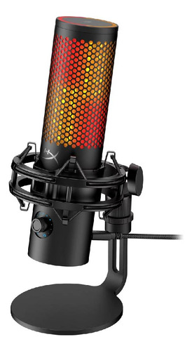 Microfono Hyperx Quadcast 2 S Negro Rgb Gamer 32bit / 192khz
