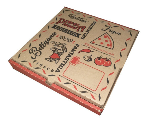 100 Cajas De Pizza En Carton  30cm - Unidad a $1790