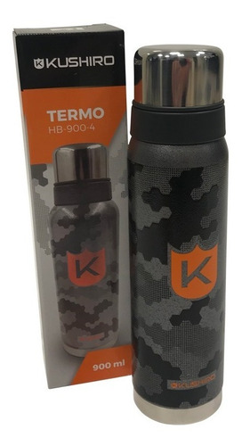 Termo Acero Inoxidable 900ml Mant. Temperatura 24hs Kushiro