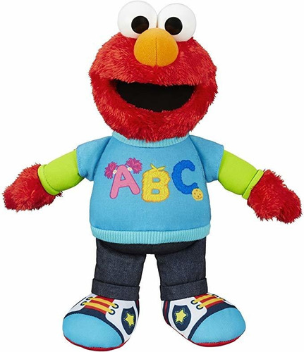 Figura De Elmo De Plaza Sésamo Que Habla.