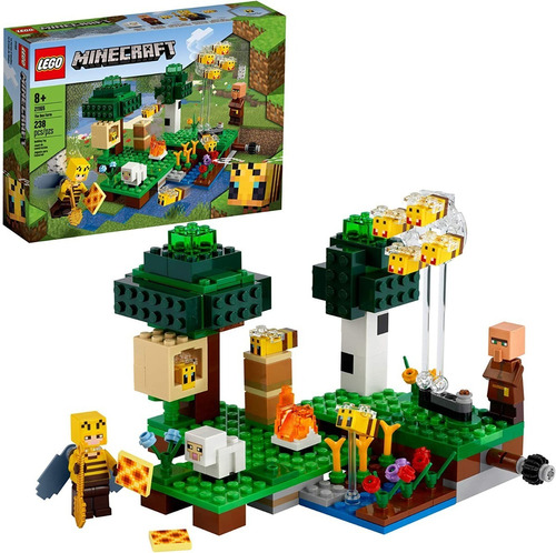 Kit De Construcción Lego Minecraft La Granja De Abejas 21165