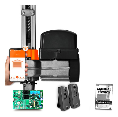 Kit Motor Ppa Portão Bv Penta Legero 1/2 Wifi Portão 400kg