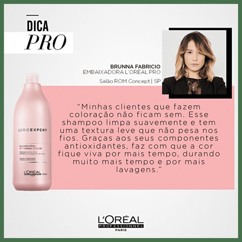 Kit Shampoo Se Vitamino Color (4und) 1,5l - L'oreal