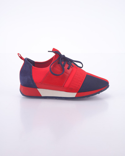 Tenis Carolina Herrera Runners Bicolor 