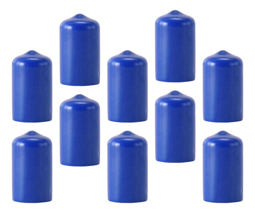 2 X 10x Cue Tip Cover Protector Snooker Accesorios Azul 12mm