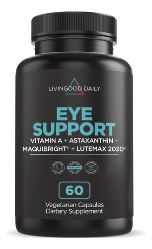 Livingood Daily Soporte Para Los Ojos, 60 Cpsulas, Vitaminas