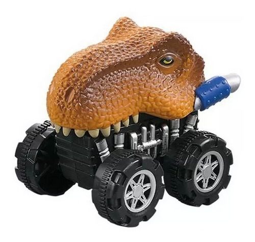 Monster Auto Dinosaurio Con Llave Lanzador Regalo Navidad