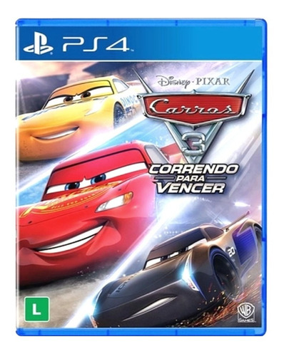 Carros 3 Correndo Para Vencer  Ps4 Mídia Física