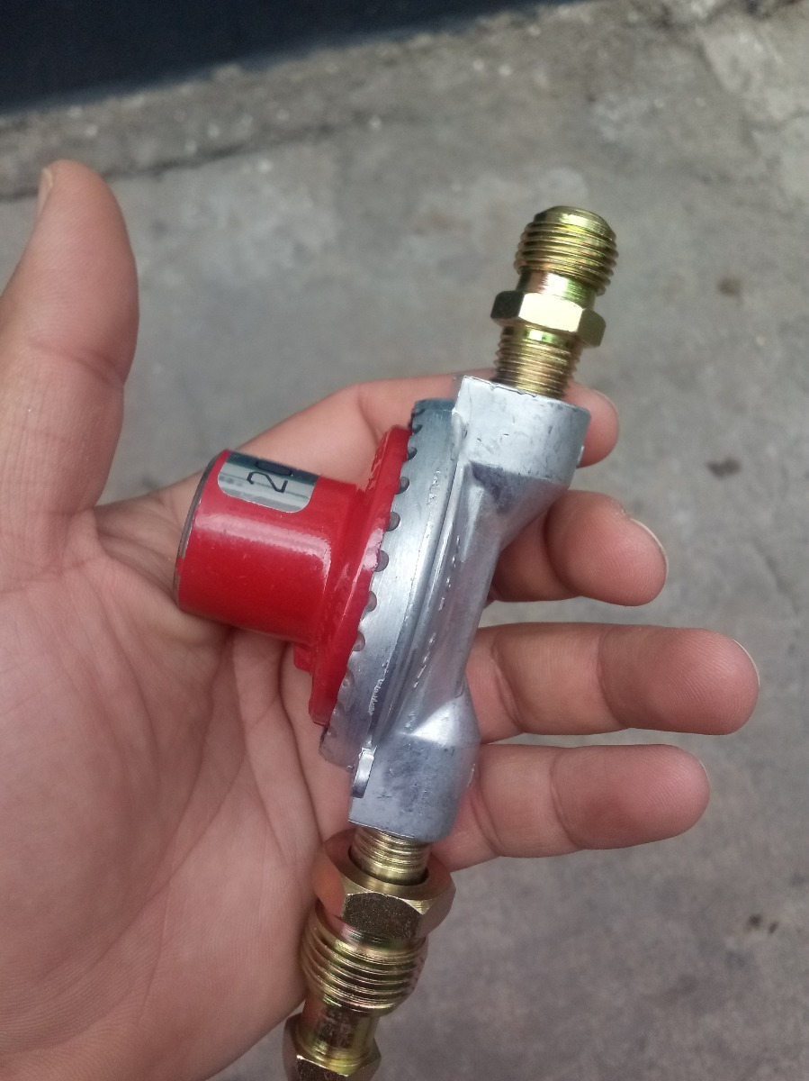 Regulador De Alta Presión Para Gas Regulador De Gas Para Alta Presion 20 Psi Mod 7000 Con Niple | Mercado