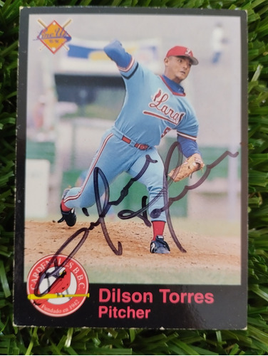 93-94 Line Up Dilson Torres #183 Autografiada 