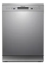 Comprar Lavavajilla Philco 12 Cubiertos 94phlj12 Pantalla Led Con 2 Cestos Gris