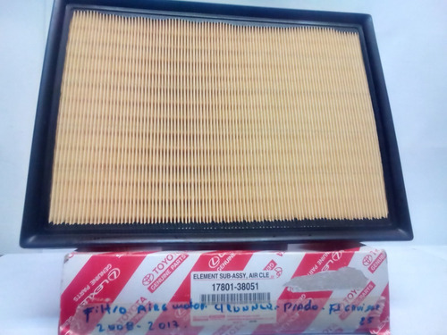 Filtro De Aire Motor 17801-38051 4runner, Prado, F1 Cruise.