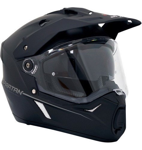 Casco Dual Spartan Wolf Ds Solid A1 Multipropósito Ece Ntc