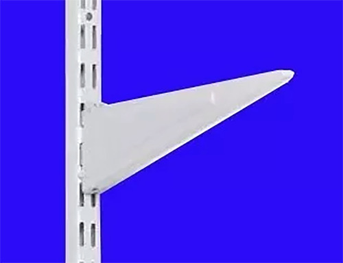 Mensula Metalica - Reforzada - 17cm Doble Enganche Para Riel