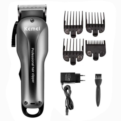 Máquina De Cortar Cabelo Cordless Bivolt Sem Fio Kemei 2603