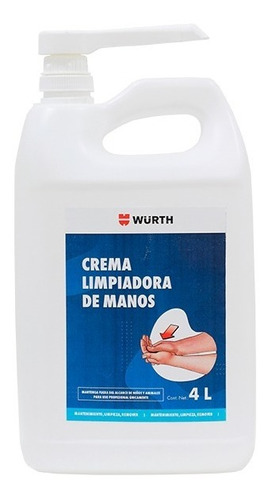 Crema Limpiadora De Manos 4l 00893 900 110