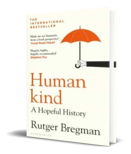 Humankind, De Rutger Bregman. Editorial Bloomsbury, Tapa Blanda En Inglés, 2021