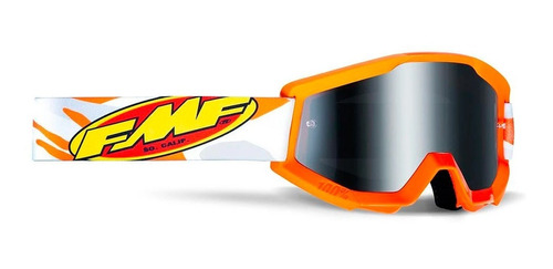 Goggle Motocross Enduro Mtb Fmf Edición 100% Assault Gris