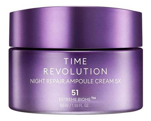 Missha Time Revolution Night Repair Cream Momento de aplicación Día/Noche Tipo de piel Sensible