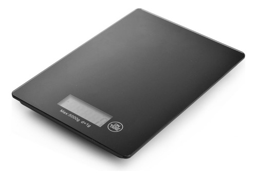 Balanza De Cocina Digital Home Concept Capacidad Máxima 5 G Color Negro