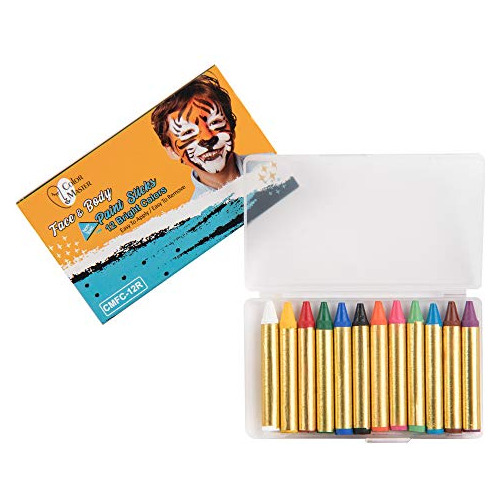 Juego De Crayones De Pintura Facial Niños