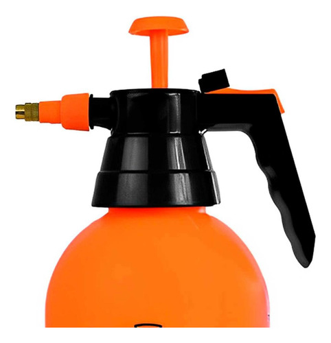 Pulverizador Borrifador Manual 2l Com Trava De Gatilho Sgt Cor Laranja