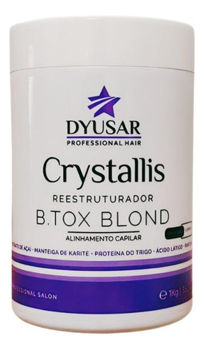 B.tox Matizador Sem Formol 1kg Dyusar Açai
