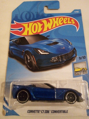 Hot Wheels | 2017 | Corvette C7 Z06 Convertible Azul