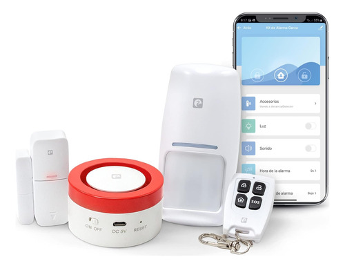 Garza Smart - Kit Sistema De Alarma Inteligente