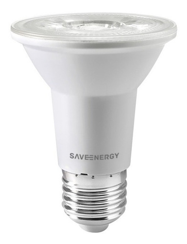 Lampada Led Par 20 7w Bivolt Branco Frio Save Energy