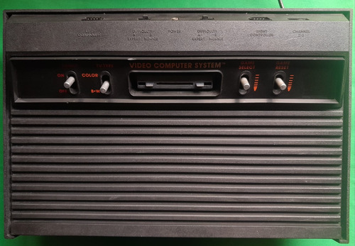 Consola Atari 2600 Vader Negro (leer Desc) - Wird Us (Usado)