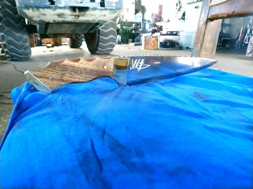 Faca Artesanal Para Caça Pesca Forjada Em Aço 5160 Promoção
