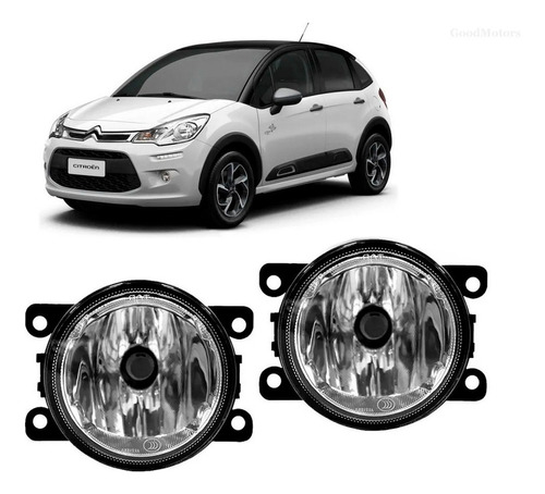 Par Neblineros Citroen C3 2013 2015 + Ampolletas