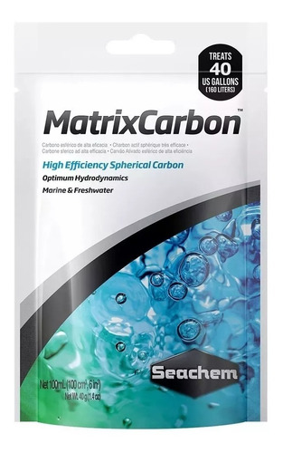 Seachem Matrix Carbon 100ml O Melhor Carvão Ativado!