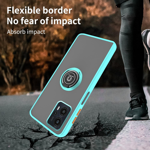 Funda Para Oppo Uso Rudo Con Anillo Metalico+2mica