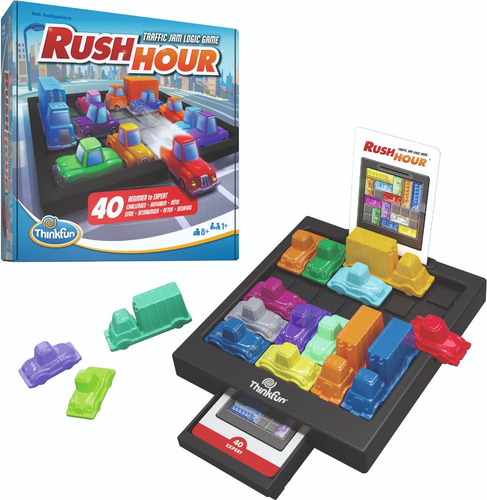 Juego De Mesa Rush Hour, Thinkfun Juego De Lógica
