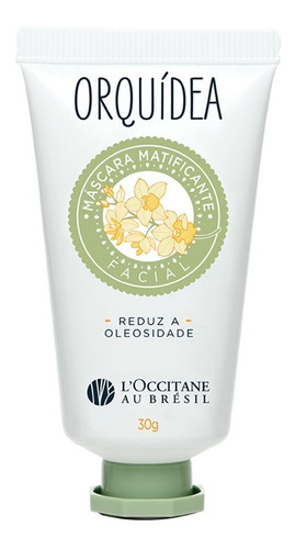 L'occitane Máscara Matificante Facial Orquídea 30g