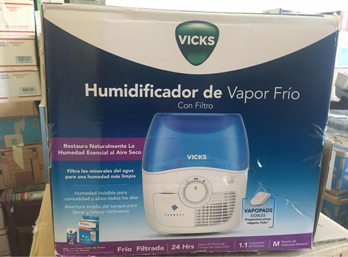 Humidificador De Vapor Frío Vicks