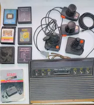 Comprar Atari 2600 Standard Modificado Para 220 Vac Con Accesorios